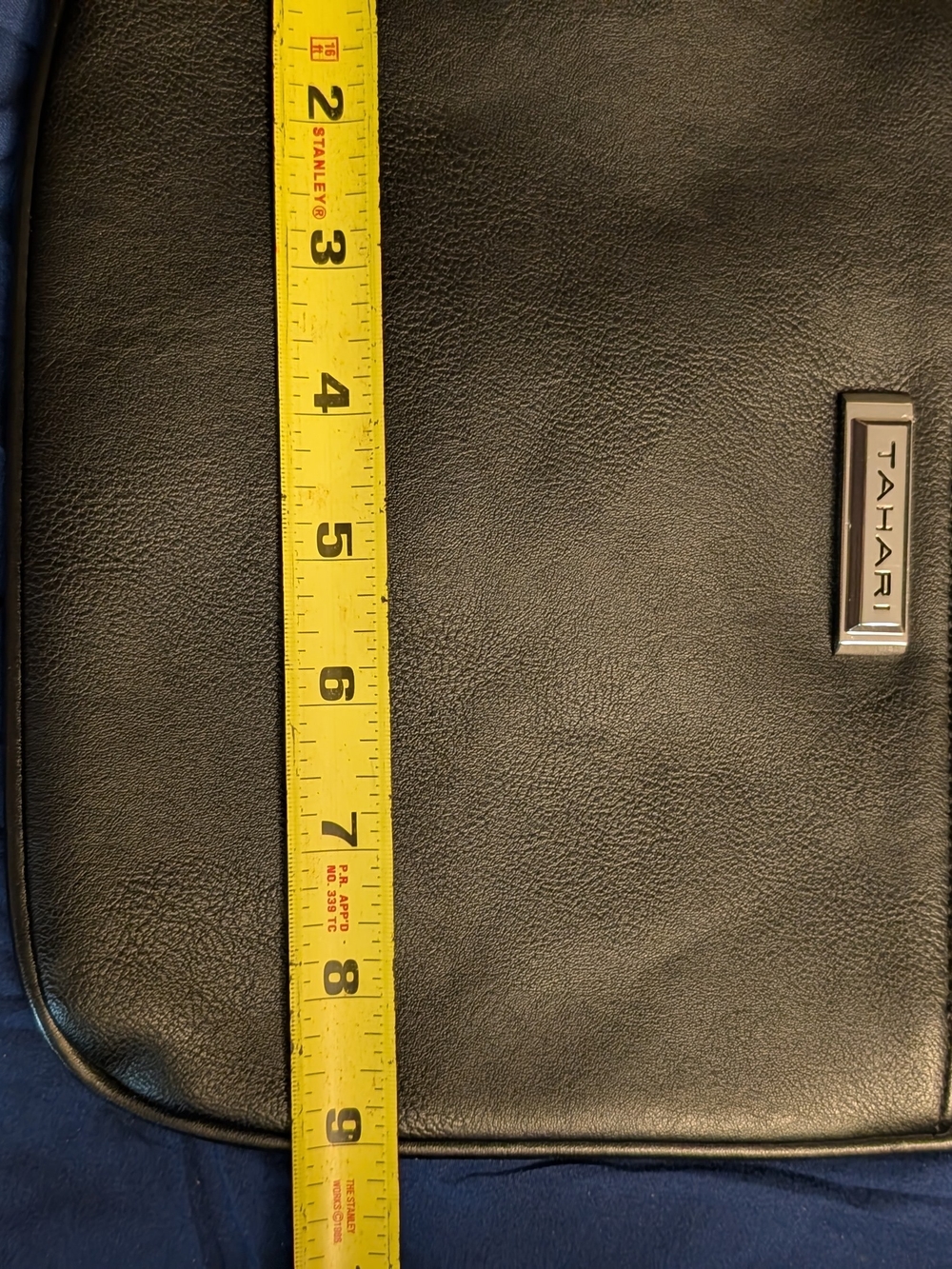 NEW Tahari Crossbody Bag Color Black Adjust Strap MSRP $78 - Picture 9 of 9